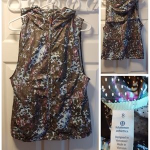 Lululemon run hooded vest 8